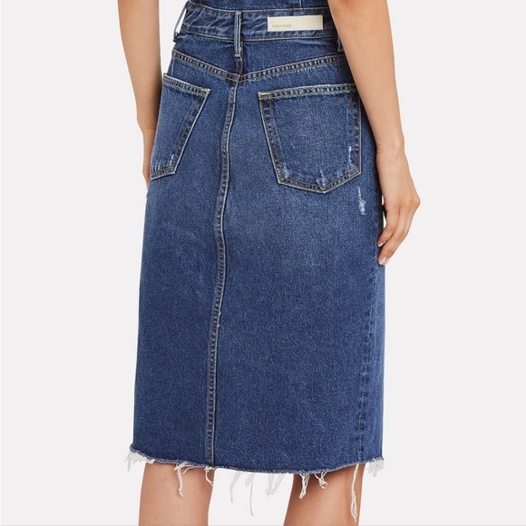 Denim Midi Skirt - Picture 2 of 7